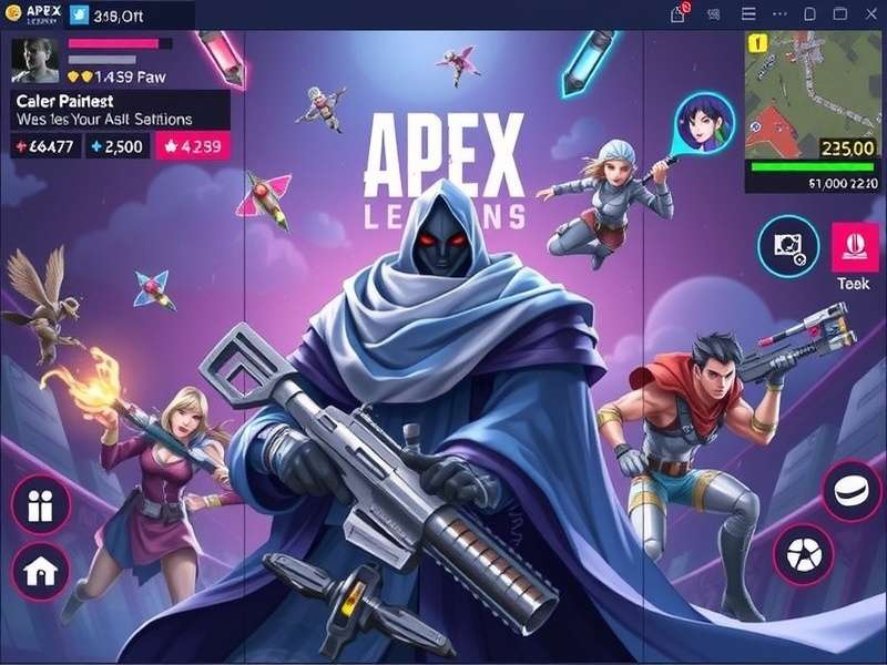 Apex Legends Mobile Gameplay - एक्शन से भरा दृश्य