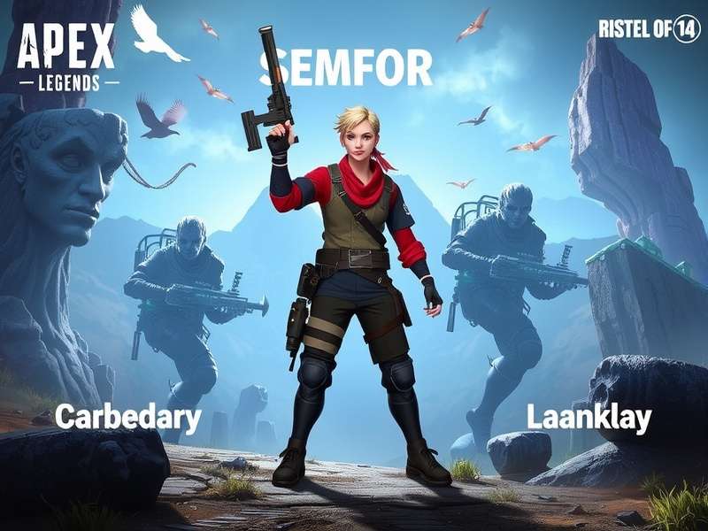 Apex Legends आधिकारिक स्टोर इंटरफ़ेस दिखाता हुआ विभिन्न स्किन और आइटम्स