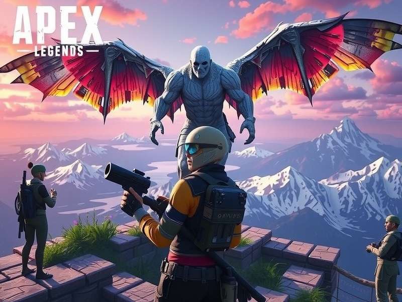 Apex Legends Mobile gameplay screenshot showing characters in action