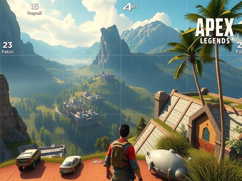 Apex Legends Mobile gameplay screenshot showing action in Indian server