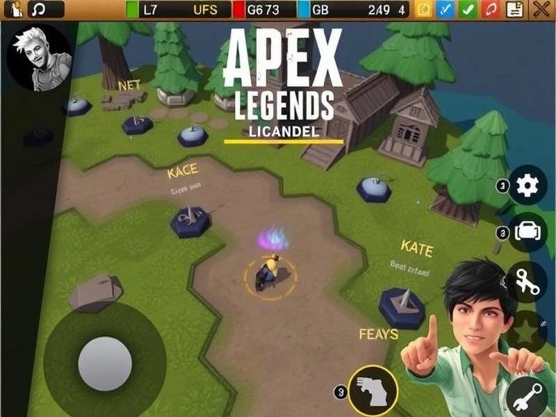 Apex Legends Mobile iPhone पर खेलते हुए