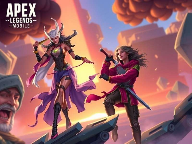 Apex Legends Mobile में Rhapsody का गेमप्ले दृश्य