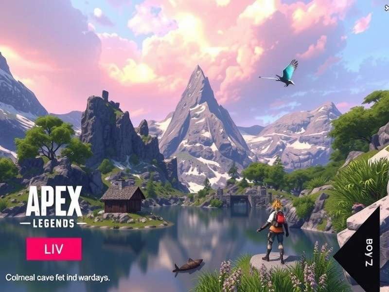 Apex Legends Mobile gameplay on PC using an emulator with keyboard and mouse controls visible
