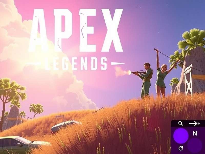 Apex Legends Mobile gameplay on a smartphone held by a gamer