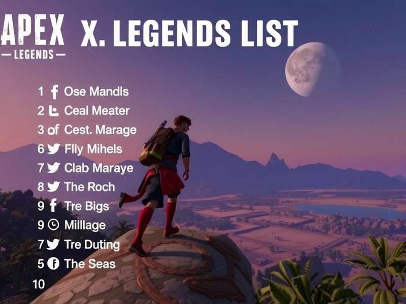 Apex Legends All Legends Group Photo