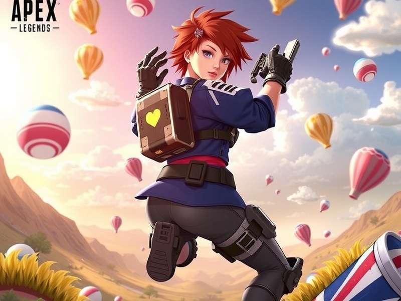 Apex Legends Mobile gameplay action on a smartphone screen