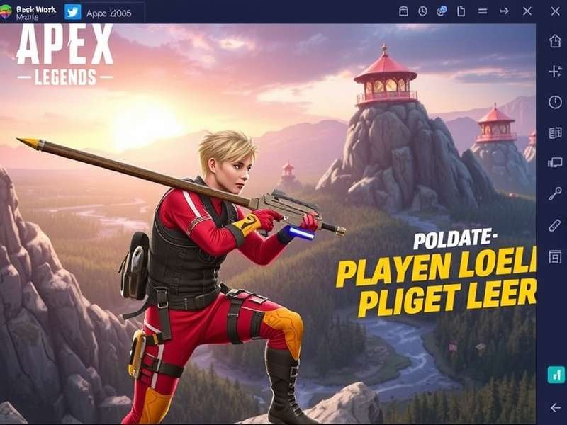 Apex Legends Mobile running smoothly on LDPlayer emulator interface