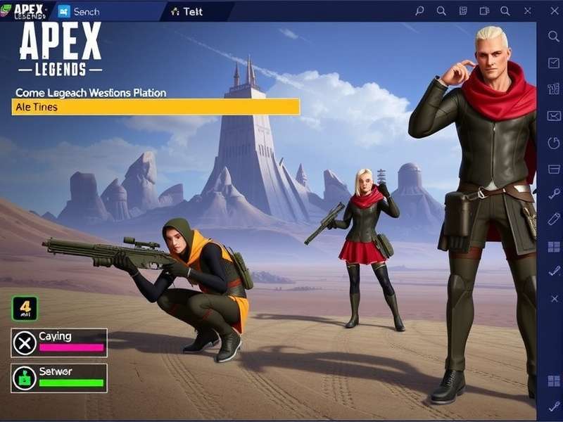 All Apex Legends characters standing together