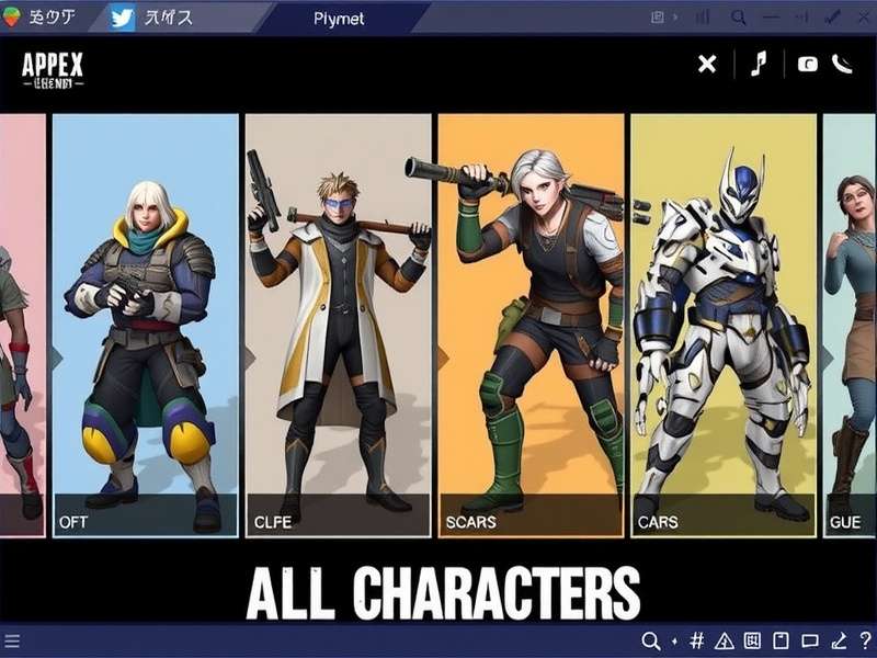 Apex Legends Mobile squad of Wraith, Bangalore, and Pathfinder in action