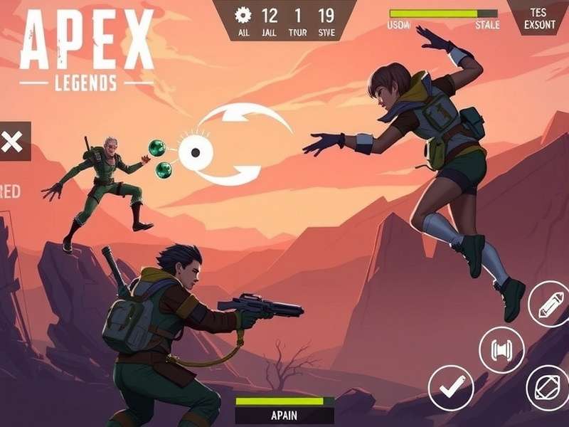 Apex Legends Mobile character selection screen showing exclusive legends