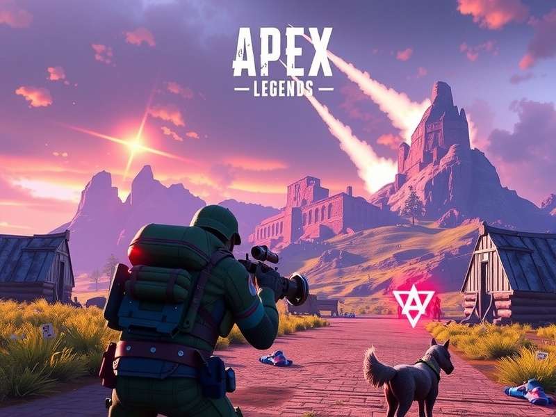 iPhone displaying Apex Legends Mobile download in progress on App Store