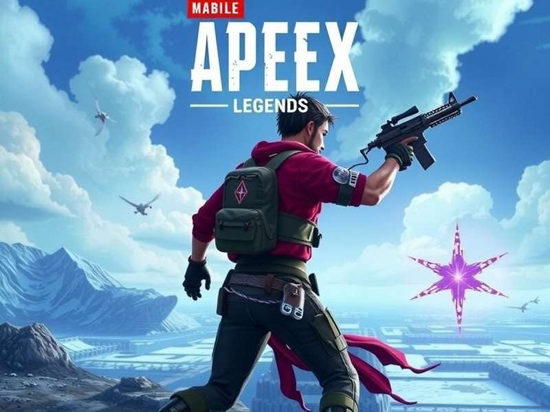 iPhone displaying Apex Legends Mobile download progress in India