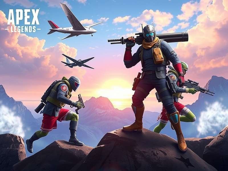 Apex Legends Mobile gameplay screenshot showing characters in action