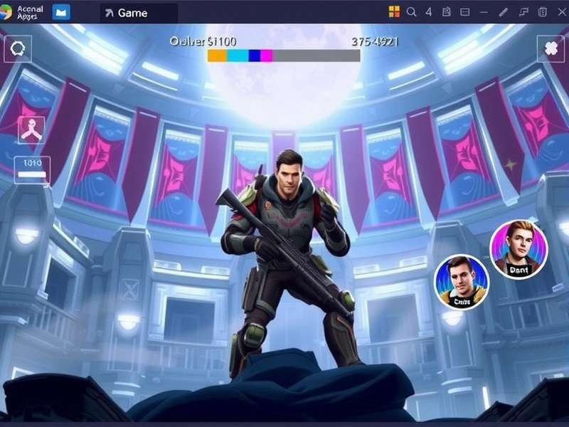 Apex Legends Mobile gameplay with squad fighting in battle royale arena