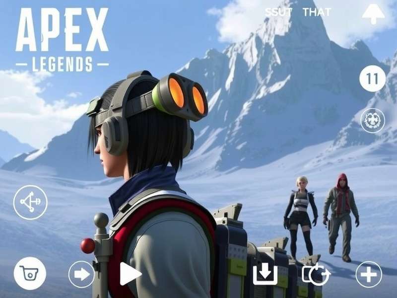 Apex Legends Mobile India download guide banner showing game characters and Indian flag colors