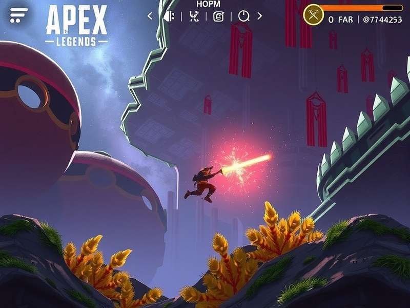 Apex Legends Mobile iOS Store screenshot showing the game download page on iPhone with Apex Legends branding