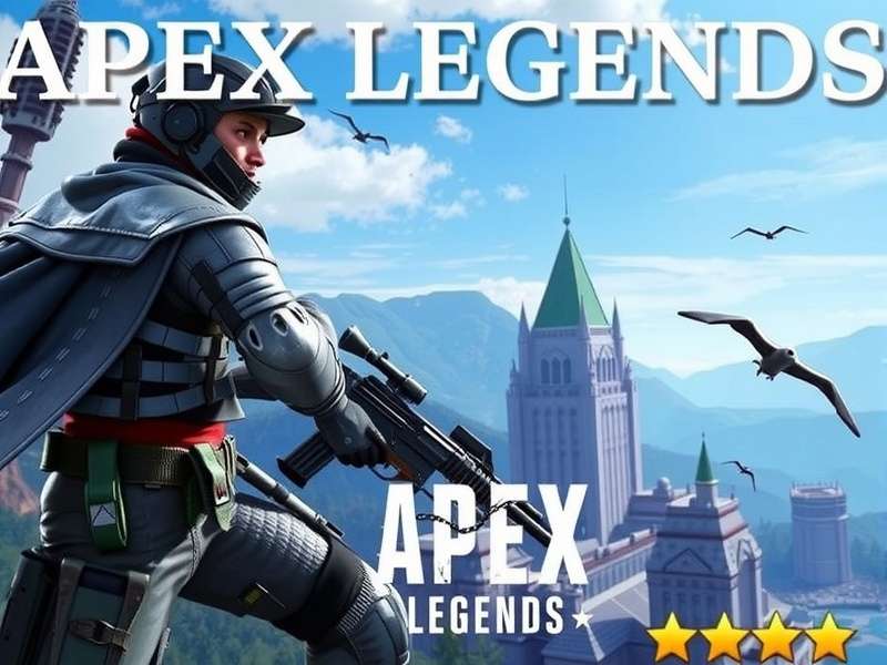 Apex Legends Mobile gameplay action scene with characters on a battlefield