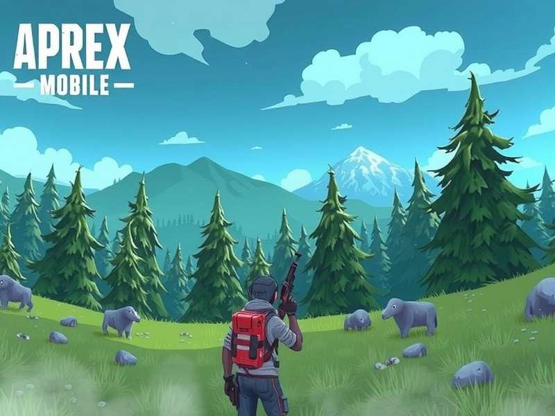 Apex Legends Mobile gameplay banner showing legends in action for Indian players