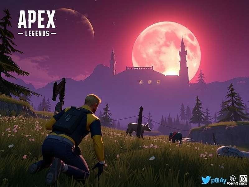 Apex Legends Mobile Trailer gameplay screenshot showing Fade and Wraith in King's Canyon
