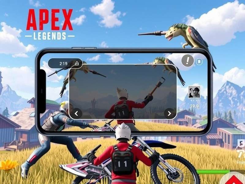 Apex Legends Mobile download guide for Indian players – featuring game characters and mobile device